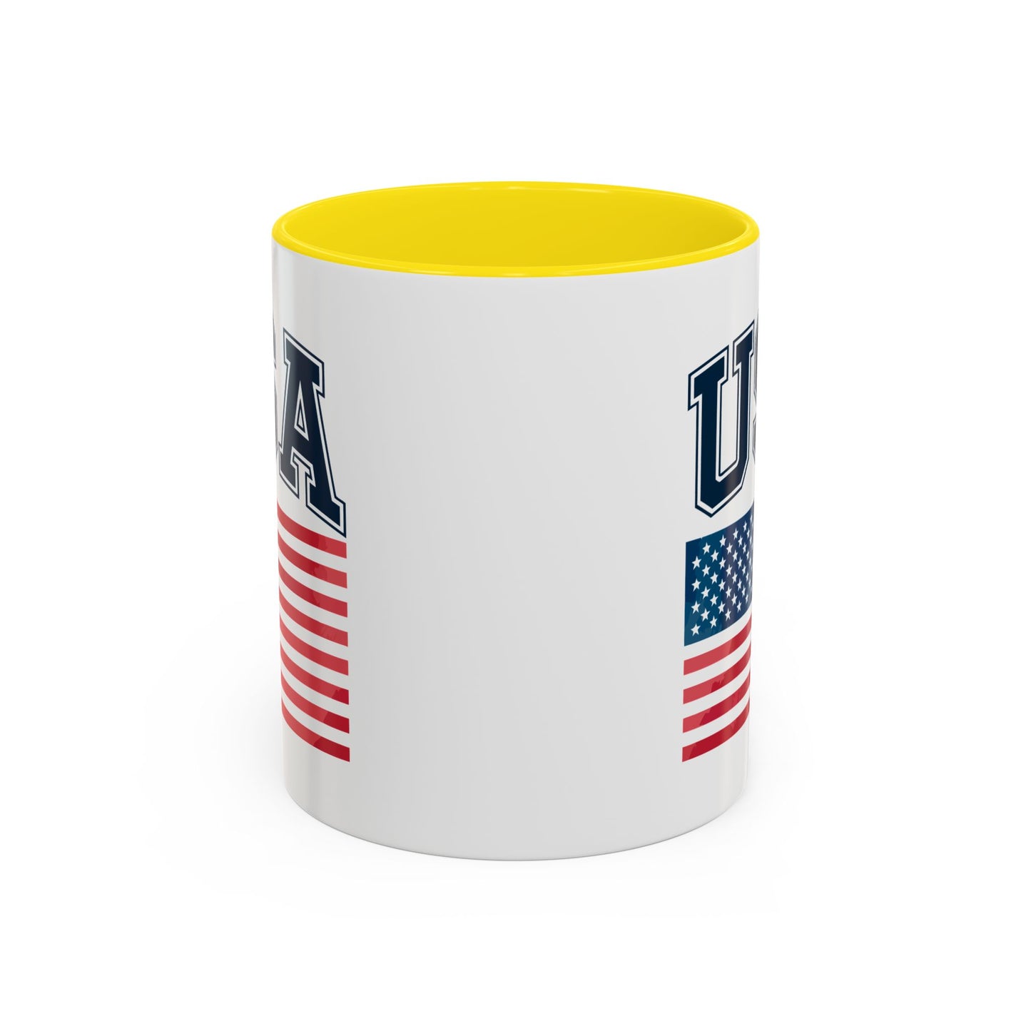 4th of July Mug - USA & Flag
