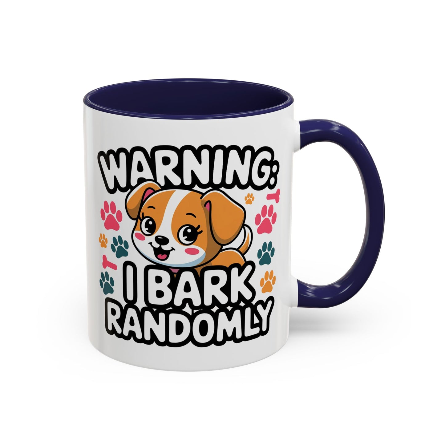 Animal Mug - Warning I Bark Randomly