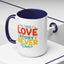 Anniversary Mug - A true Love Story Never Ends