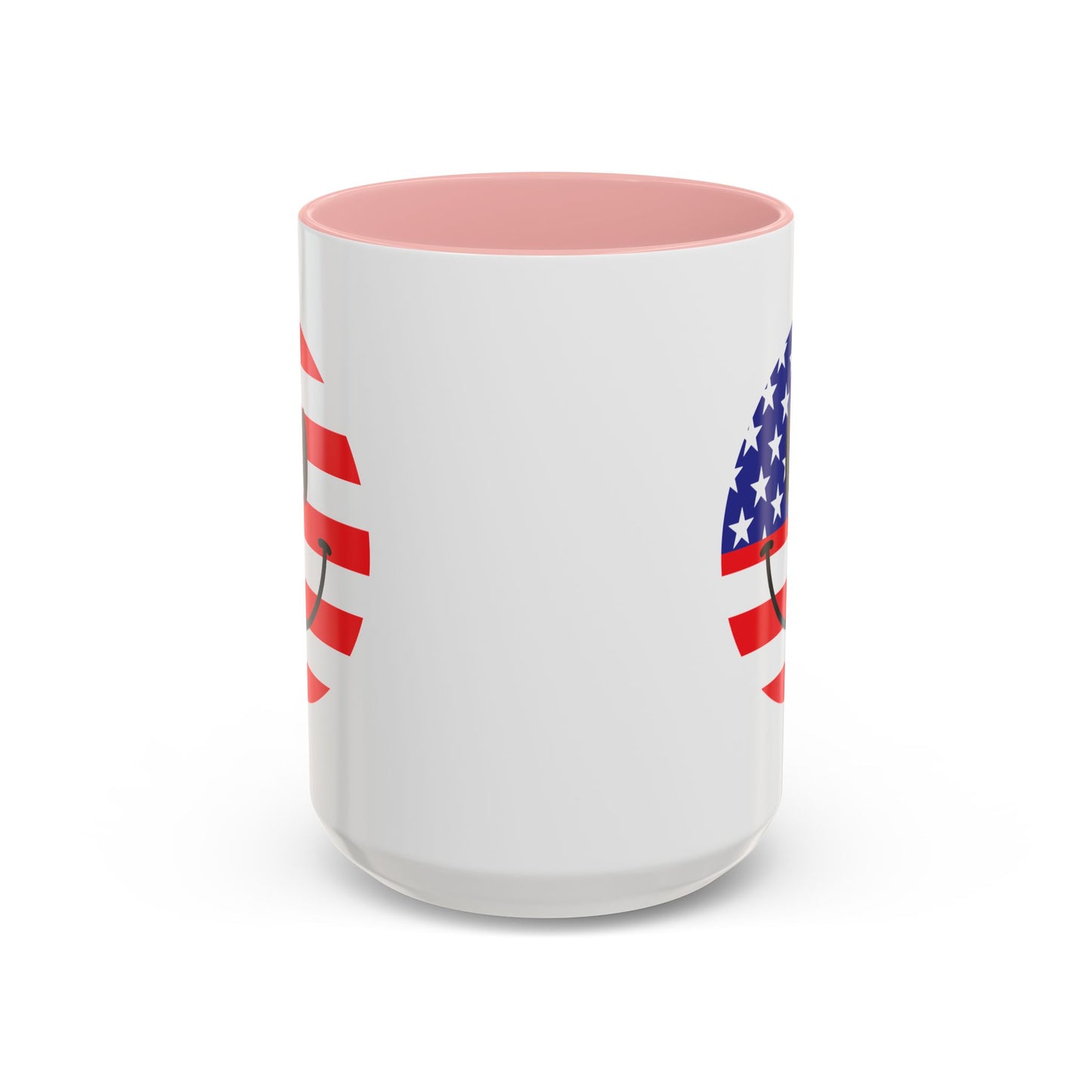4th of July Mug - America Smiley Face