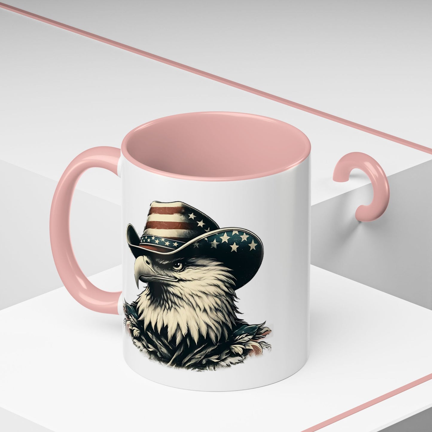 4th of July Mug - American Bald Eagle Flag 5