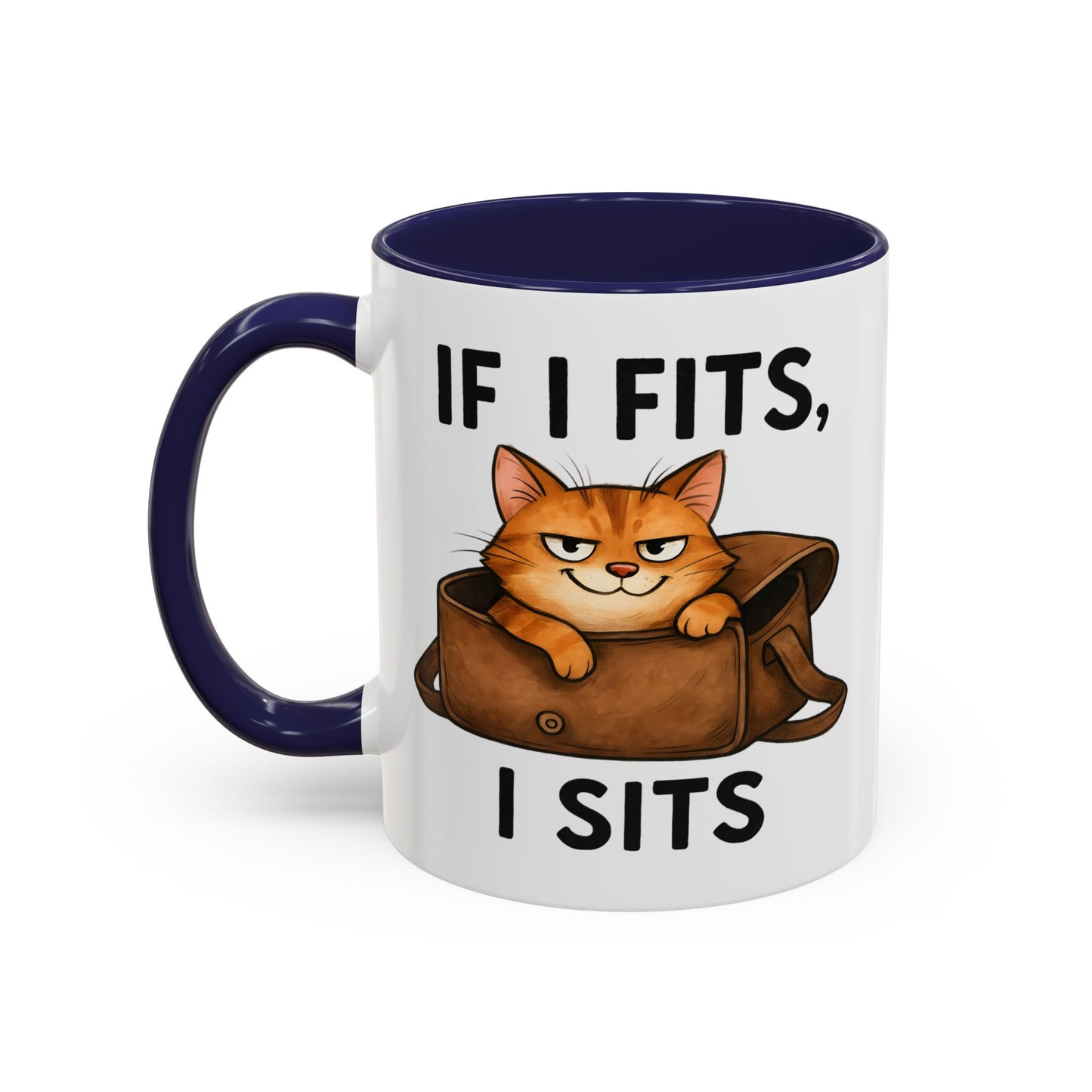 Animal Mug - If I Fits I Sits