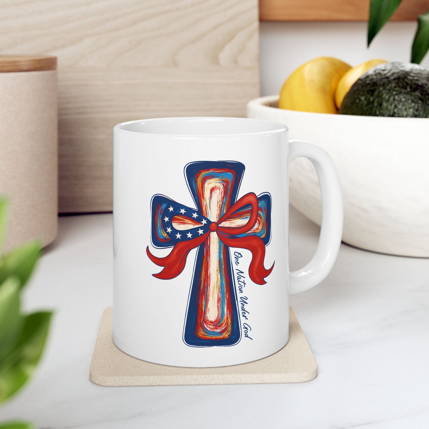 Religious Mug - One Nation God