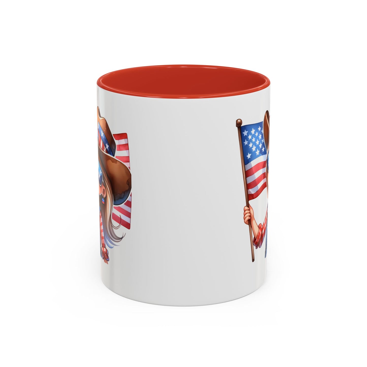 4th of July - Cowgirl Flag