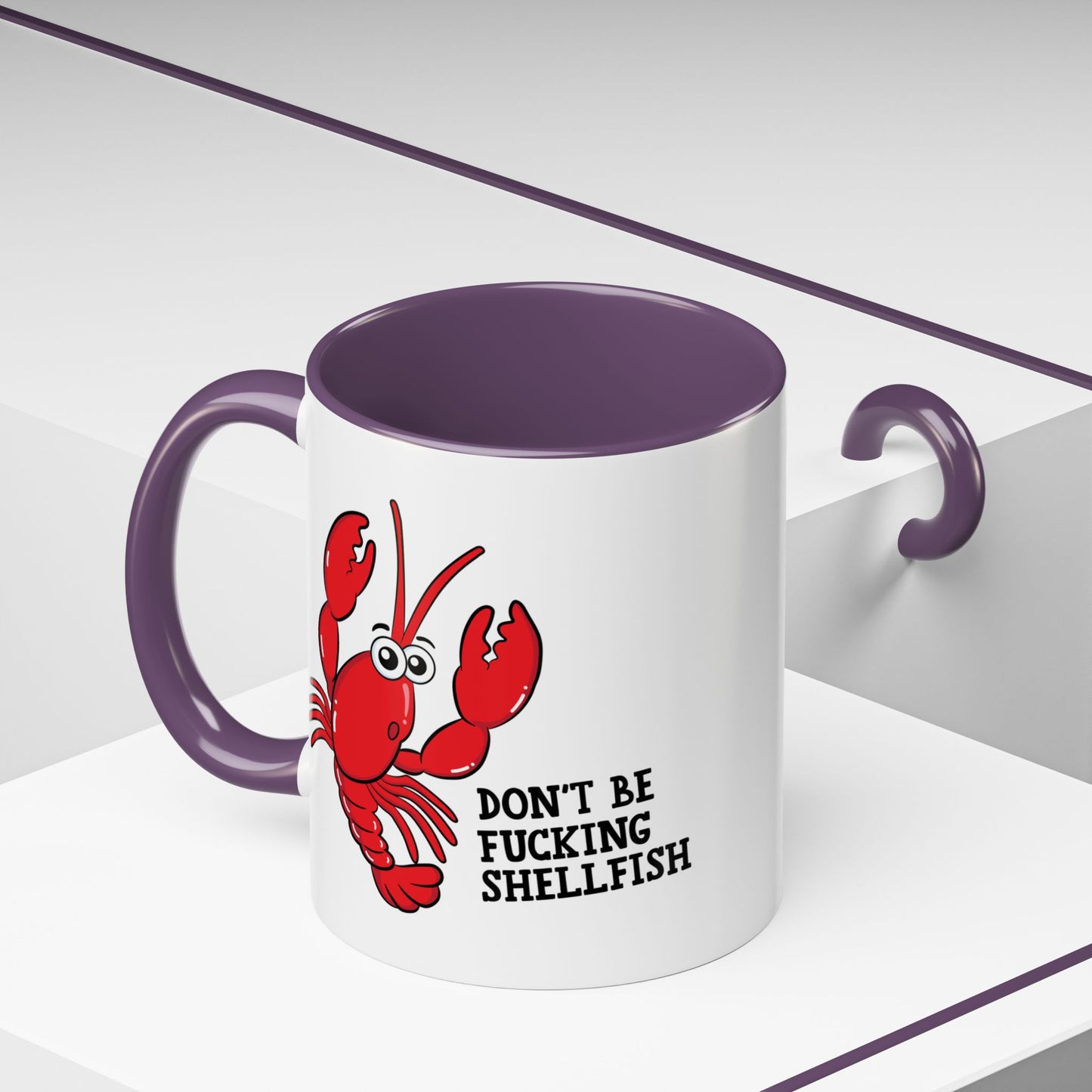 Adult Mug - Don't Be Fucking Shellfish