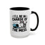 Animal Mug - I'll Be In Charge of The Mess