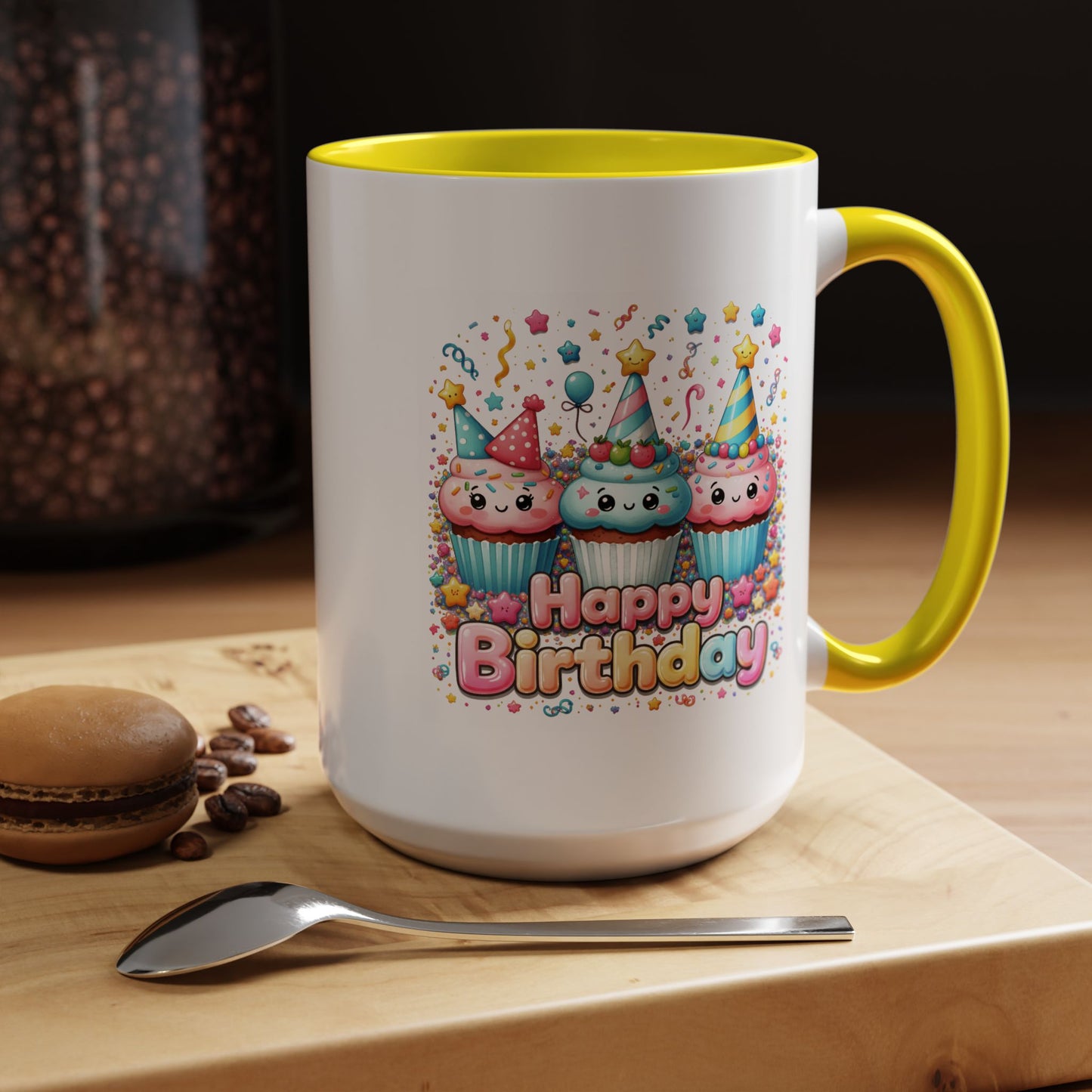 Birthday Mug - Cute Cupcakes