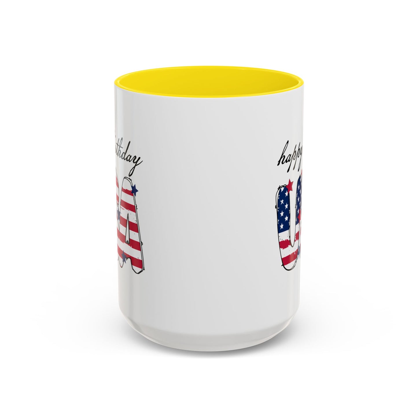 4th of July Mug - Happy Birthday USA