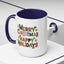 Christmas Mug - Merry Christmas Happy Holidays Decorative Text