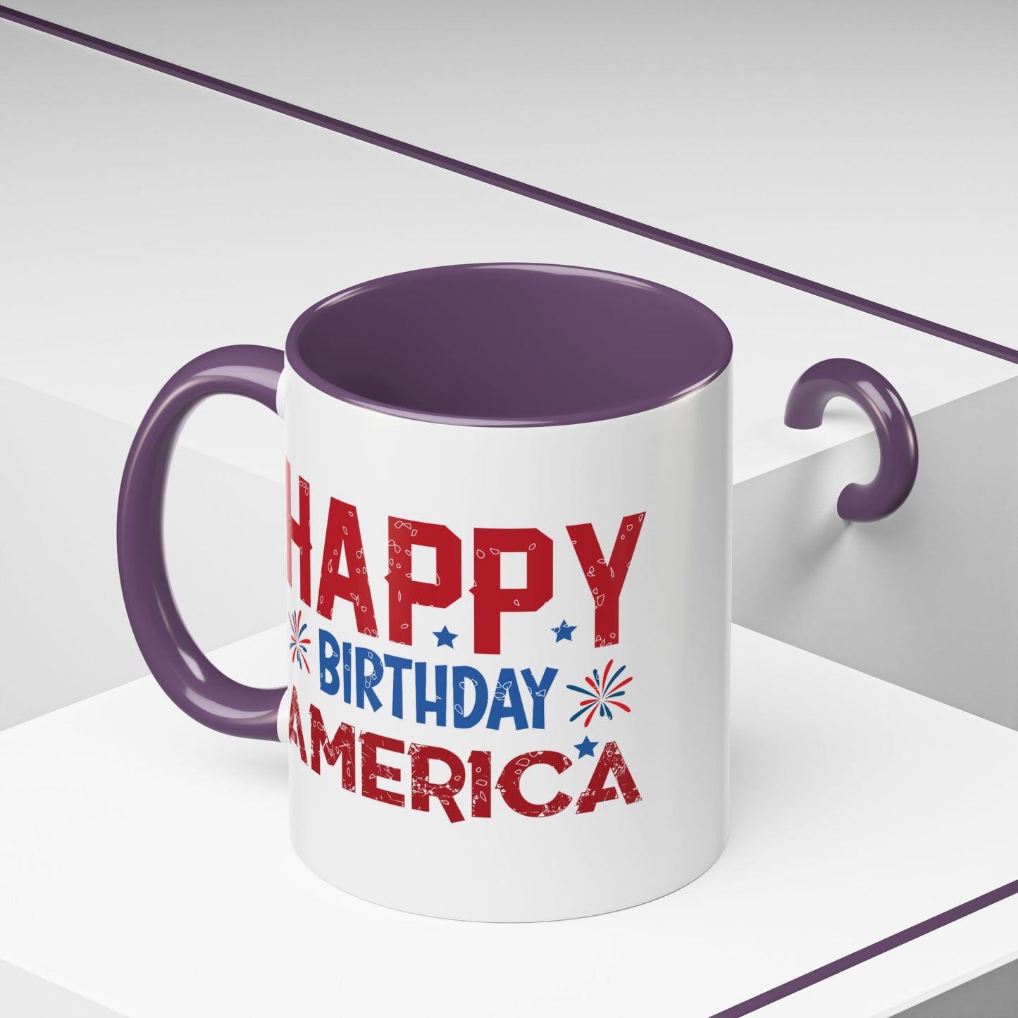 4th of July Mug - Happy Birthday America Celebrations