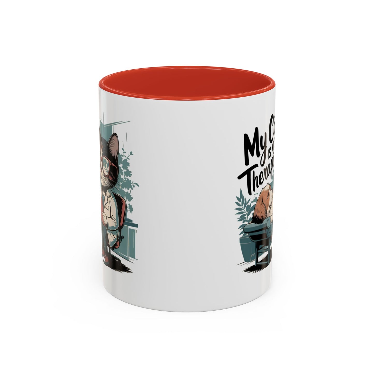 Animal Mug - My Cat Is My Therapist
