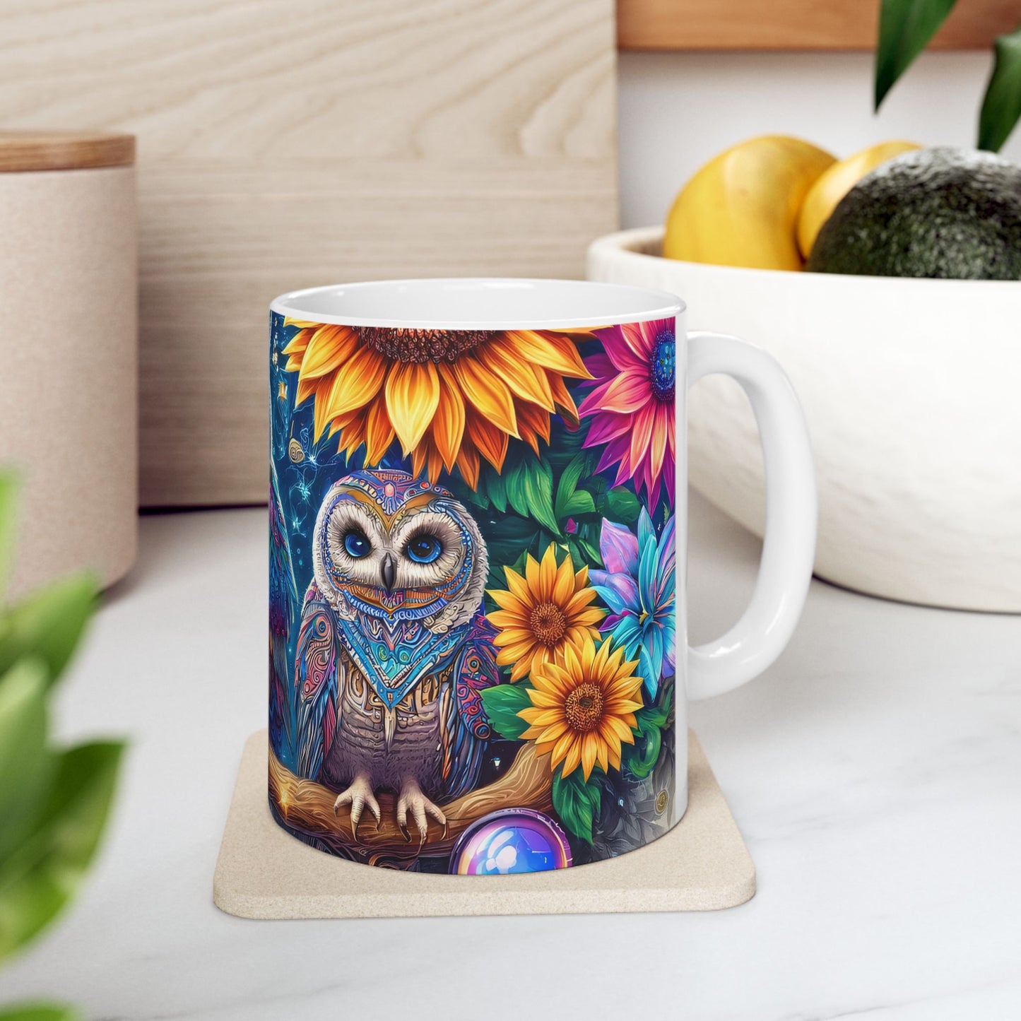 Artistic Mug - Majestic Owls