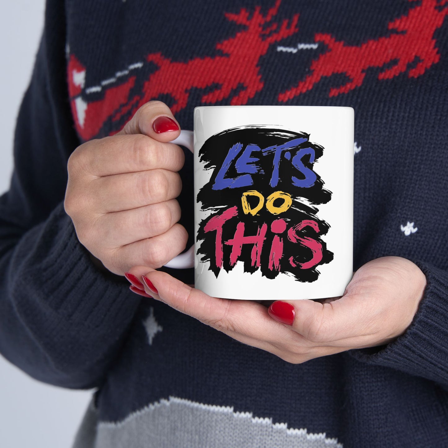 Motivation Mug - Let's Do This Brush