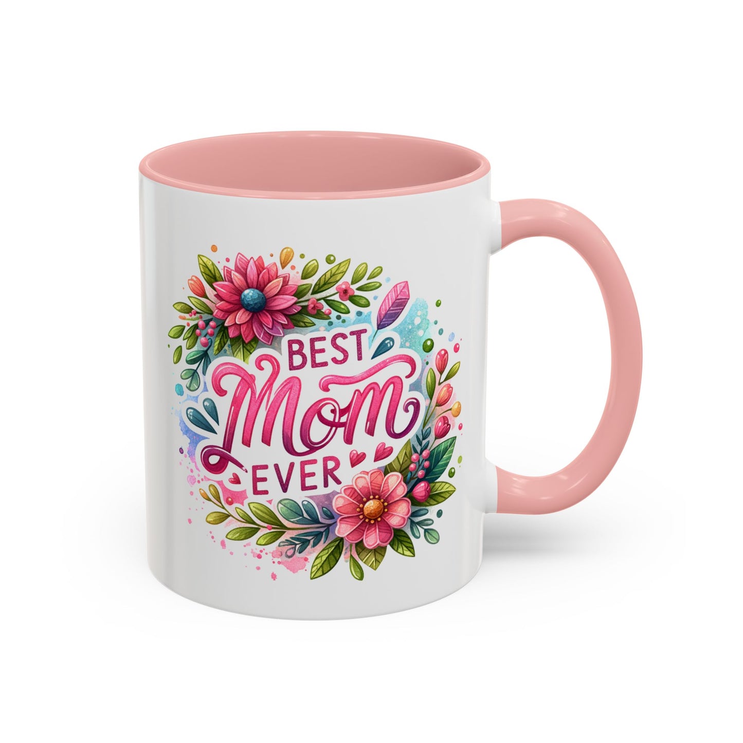 Mother's Day Mug - Best Mom Ever Floral