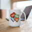 Wellness Mug - Love More Worry Less Hearts