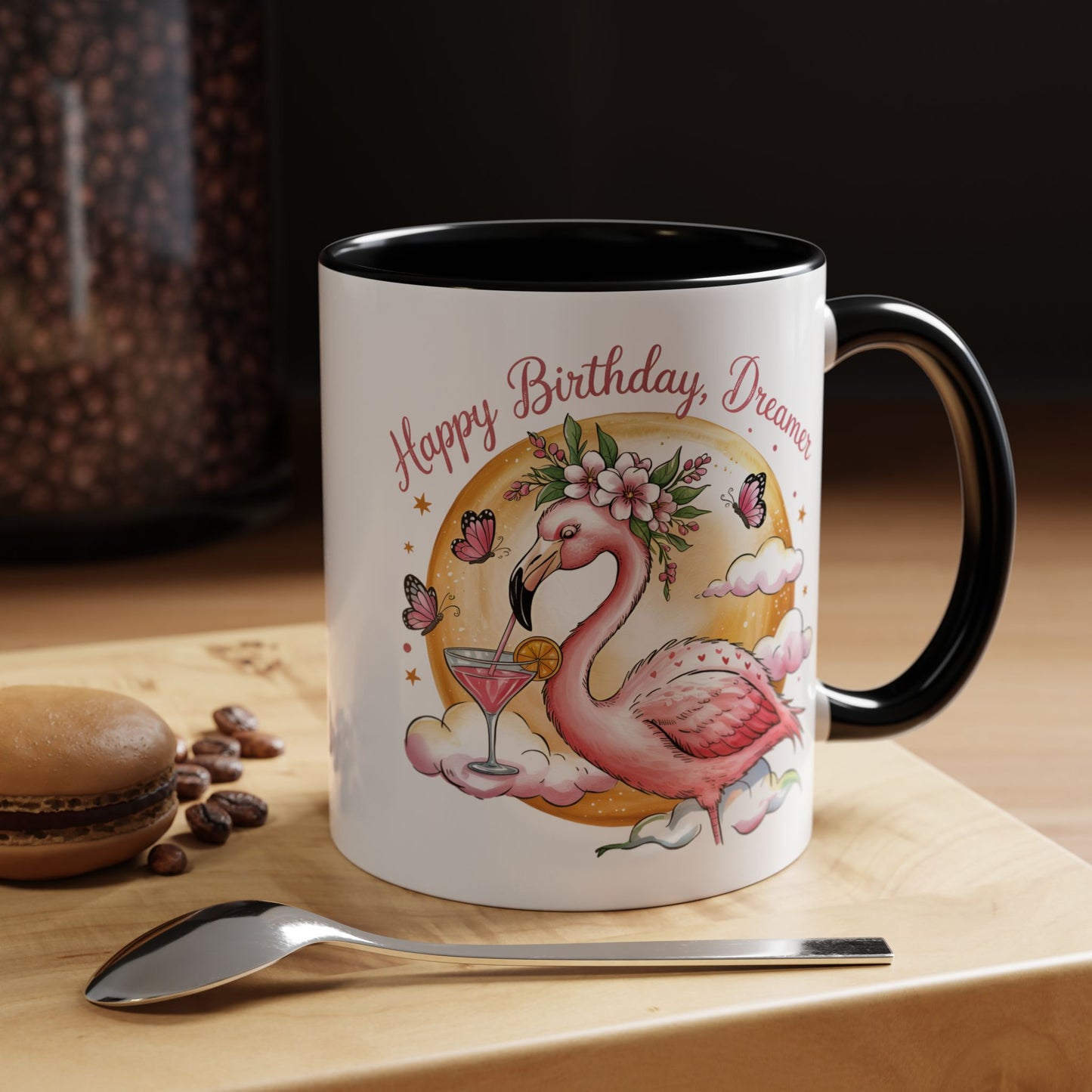 Birthday Mug - Pink Flamingo