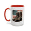 4th of July Mug - Fallen Soldier Boots Flag
