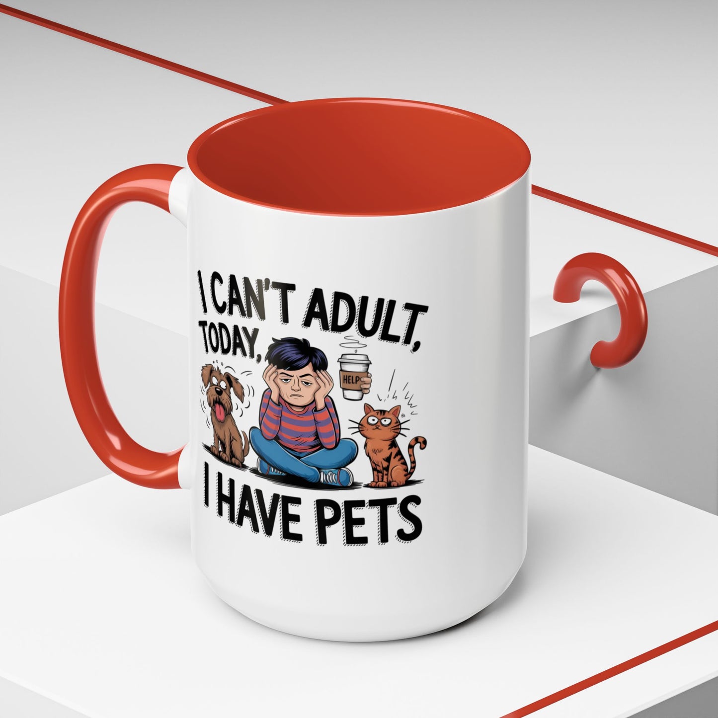 Animal Mug - I Can't Adult Today