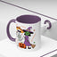 Halloween Mug - Skeleton & Witch