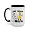 Adult Mug - I Find You Very A-Peel-Ing