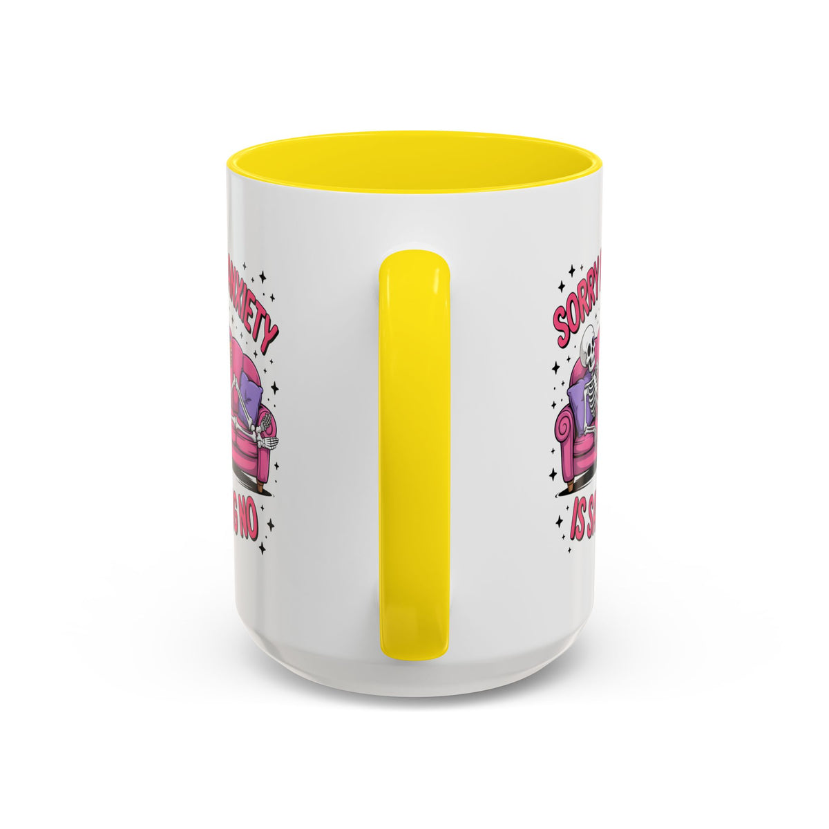 Humor Mug - Sorry My Anxiety
