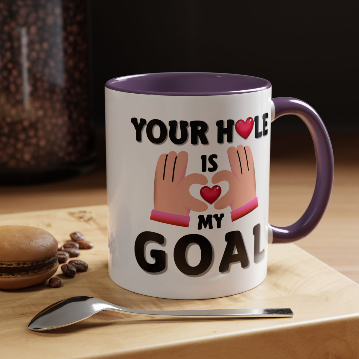 Adult Mug - Your Hole Is My Goal