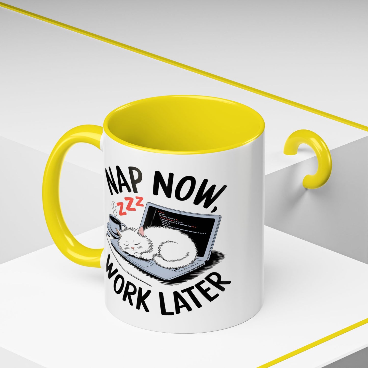 Animal Mug - Nap Now Work Later
