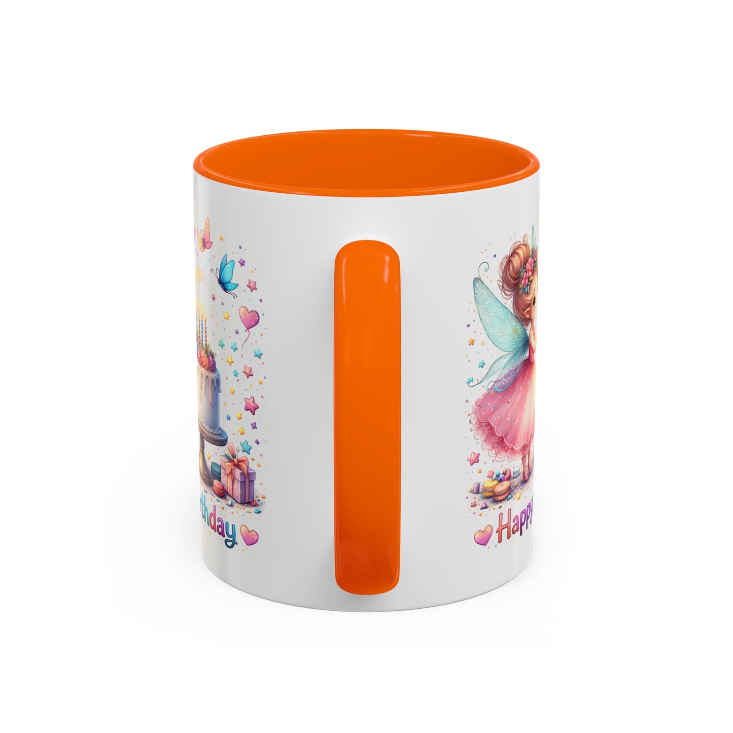 Birthday Mug - Fairy Butterflies