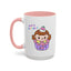 Birthday Mug - Cute Girl Cupcake