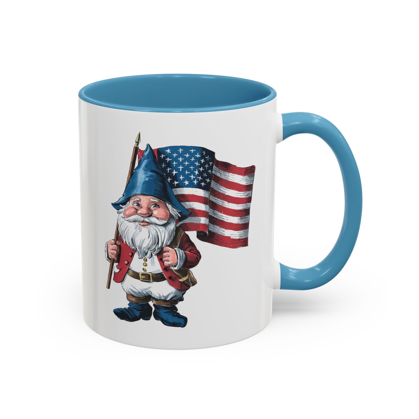 4th of July Mug - American Gnome 4