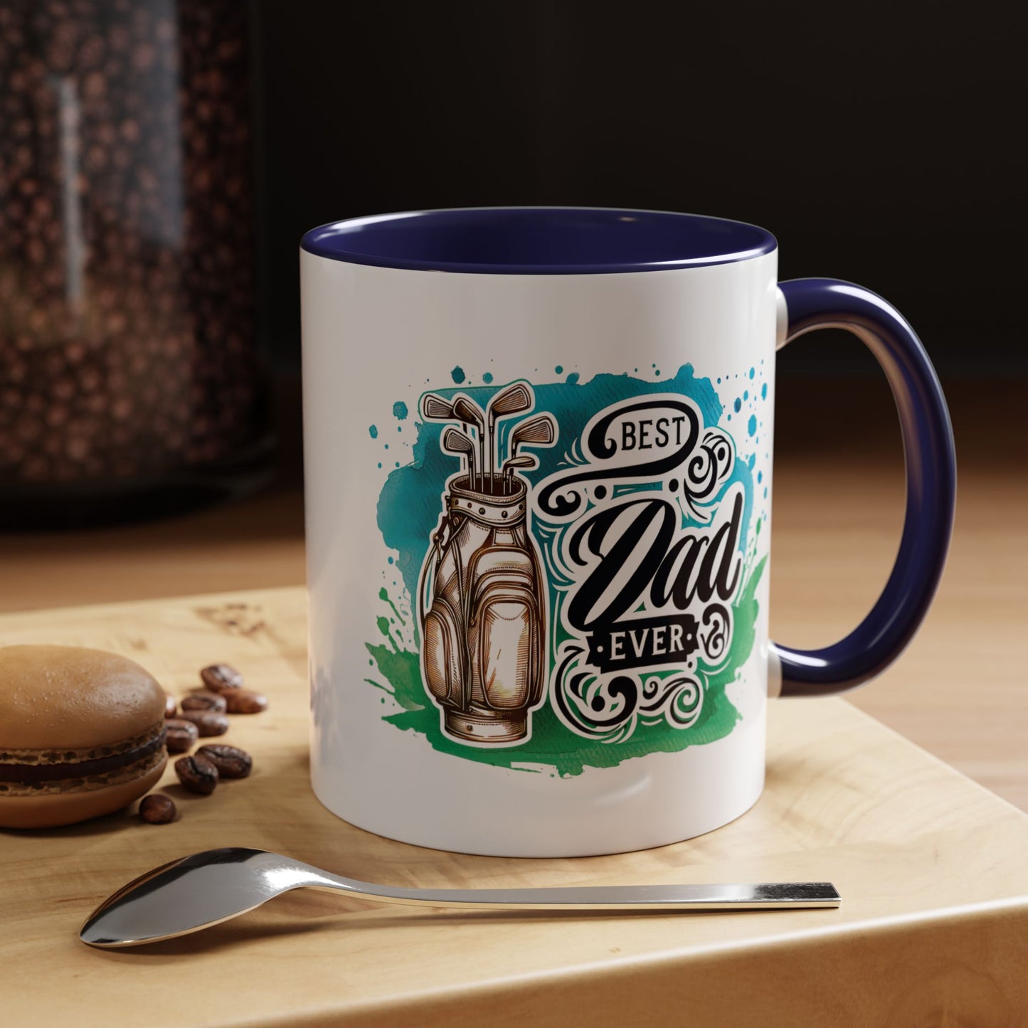 Father's Day Mug - Best Dad Ever Golf