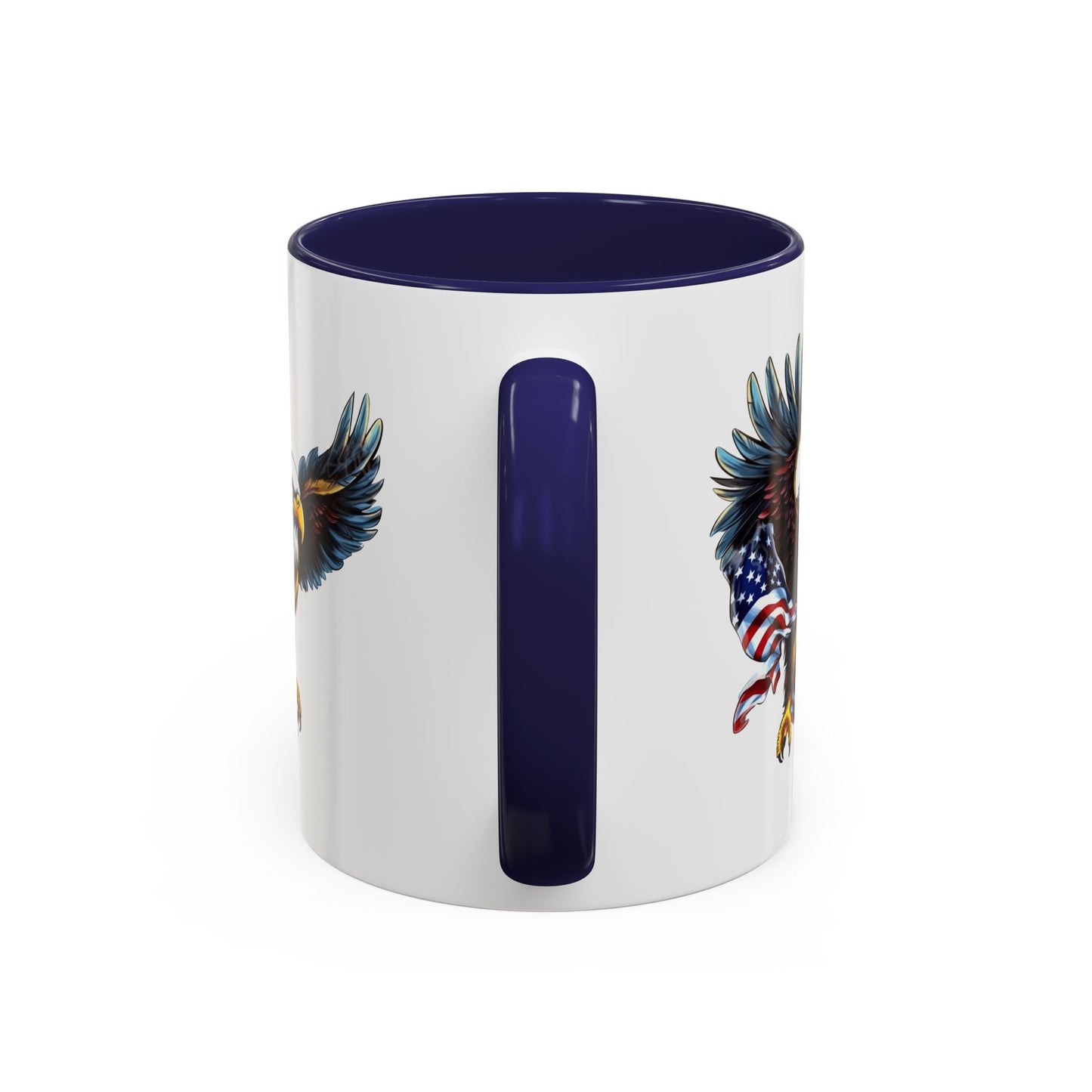 4th of July Mug - American Bald Eagle Flag 7