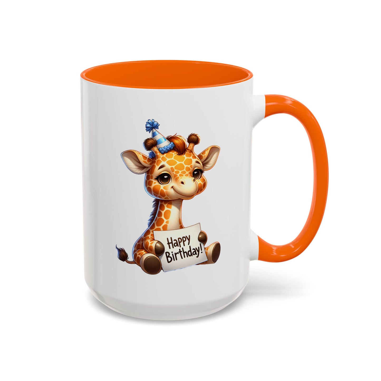 Birthday Mug - Giraffe Clipart