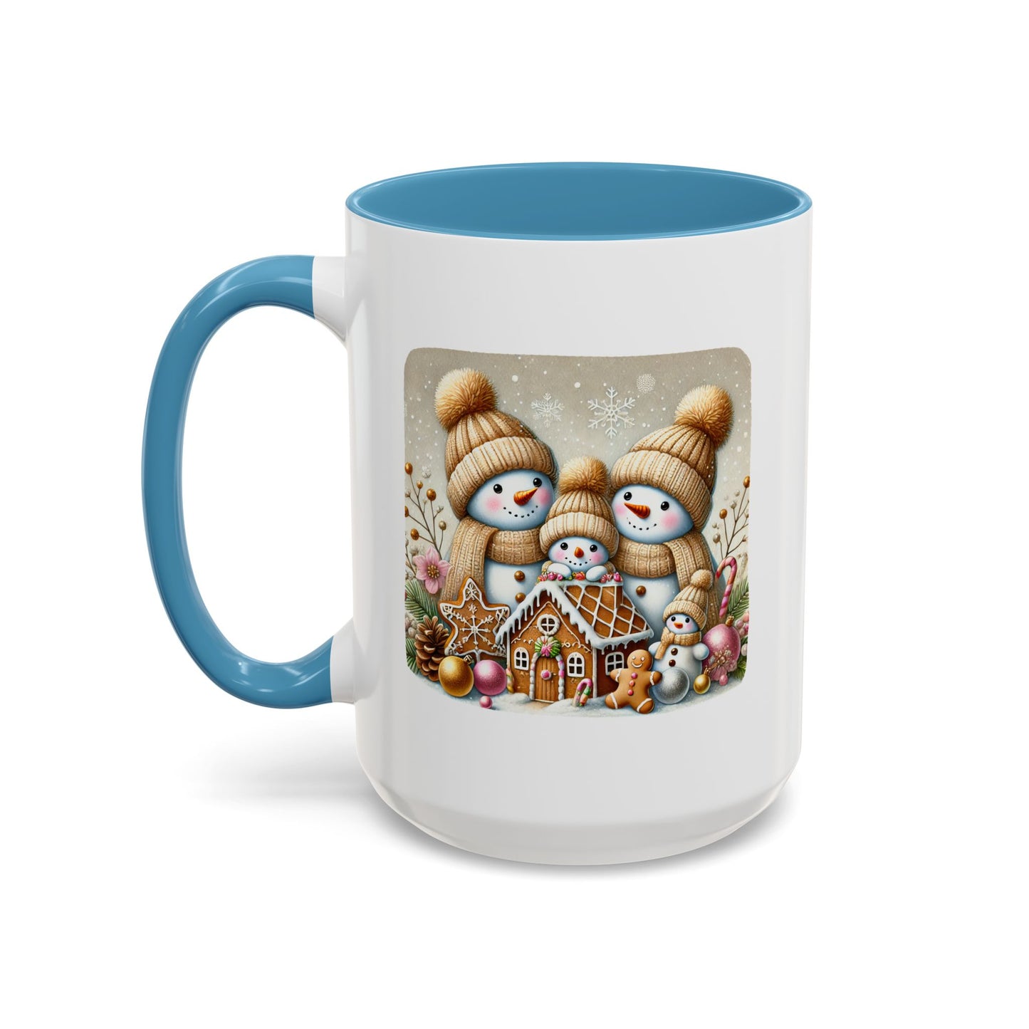 Christmas Mug - Gingerbread Snowman Family 2