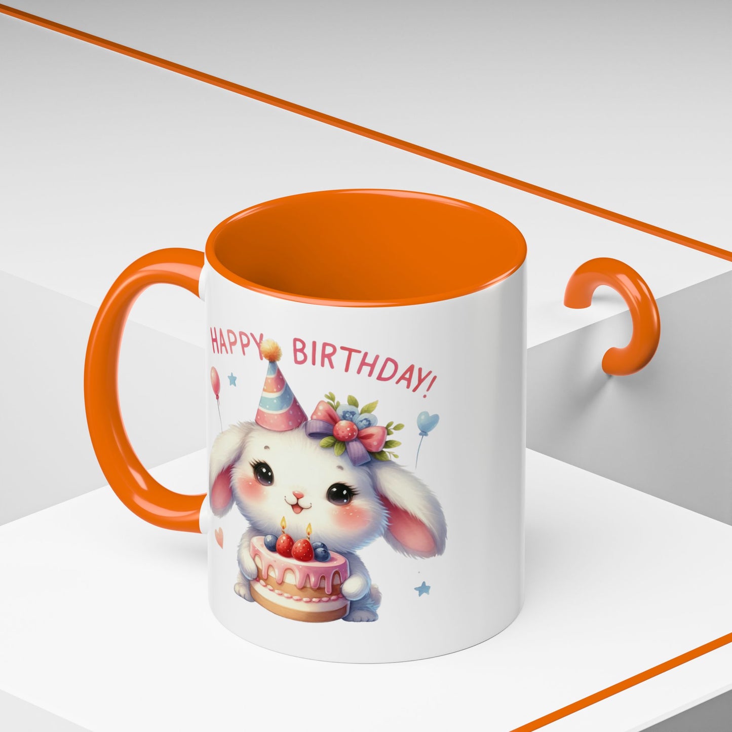 Birthday Mug - Happy Birthday Bunny 2