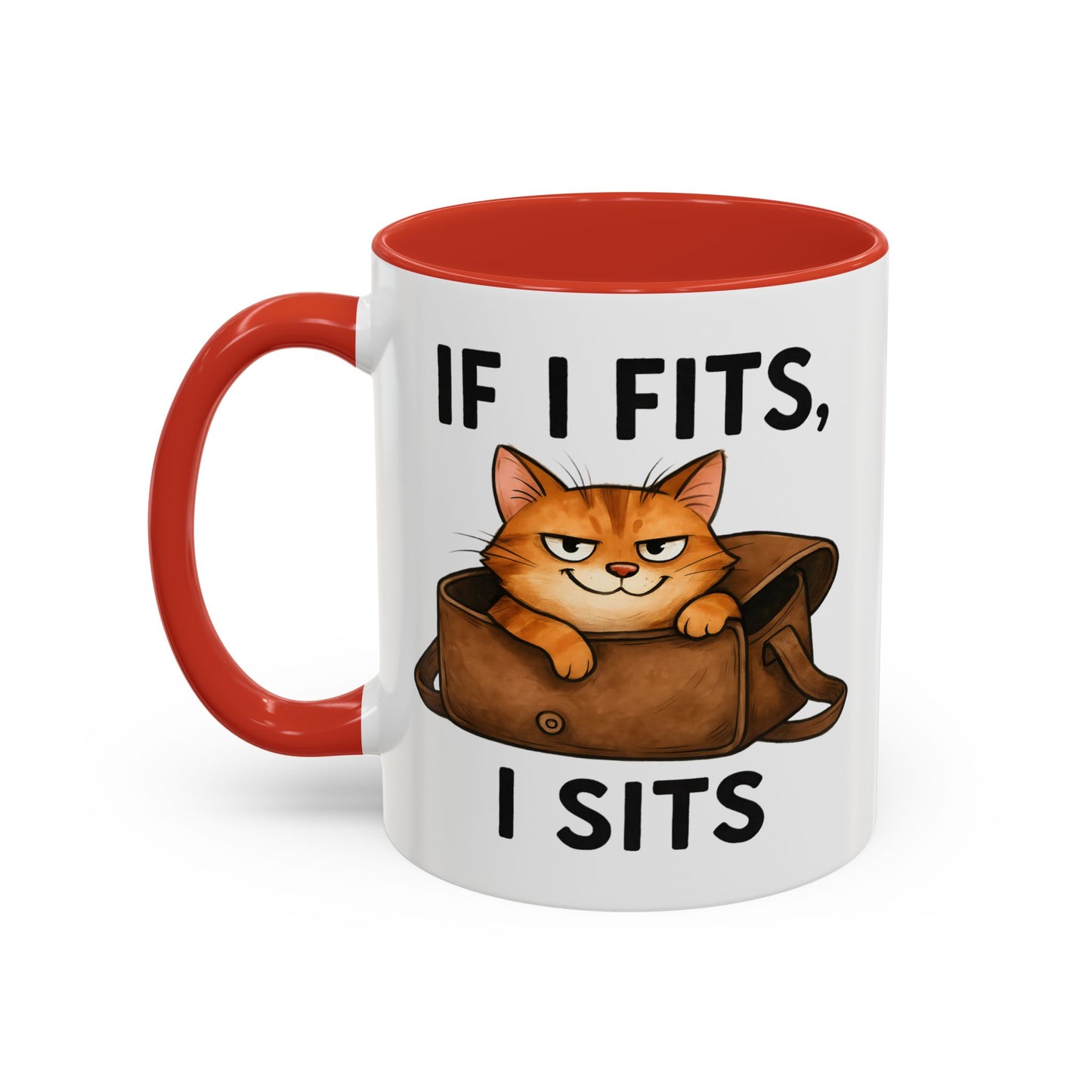 Animal Mug - If I Fits I Sits