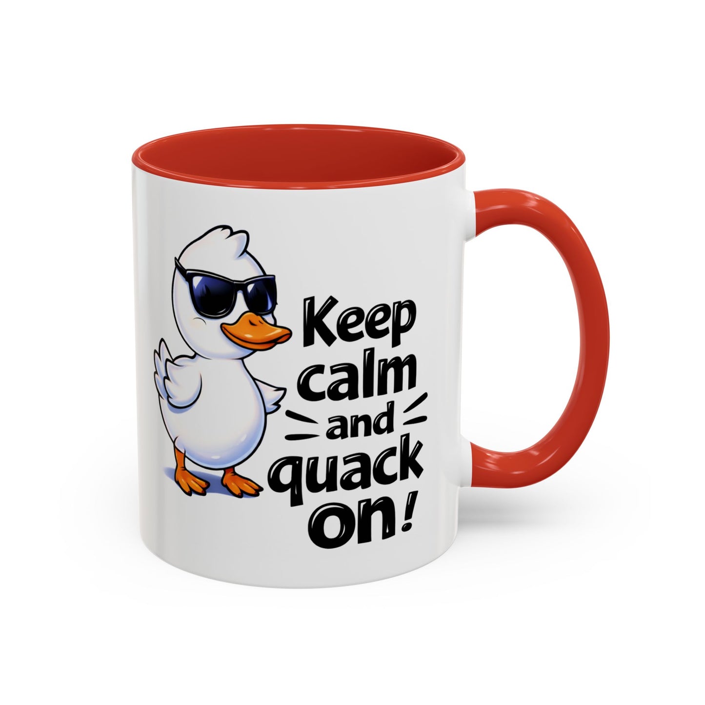 Wellness Mug - Keep Calm And Quack On