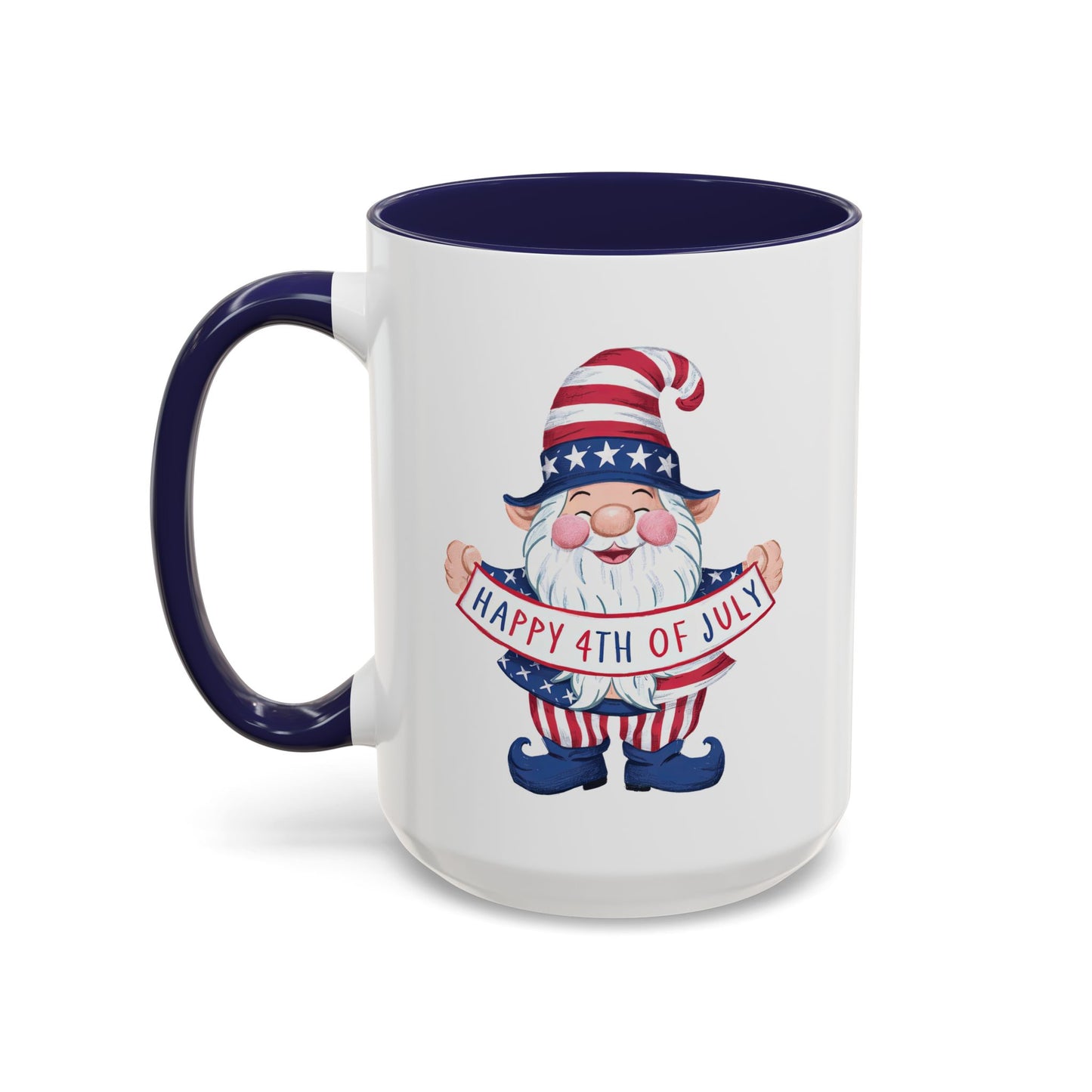 4th of July Mug - American Gnome 13