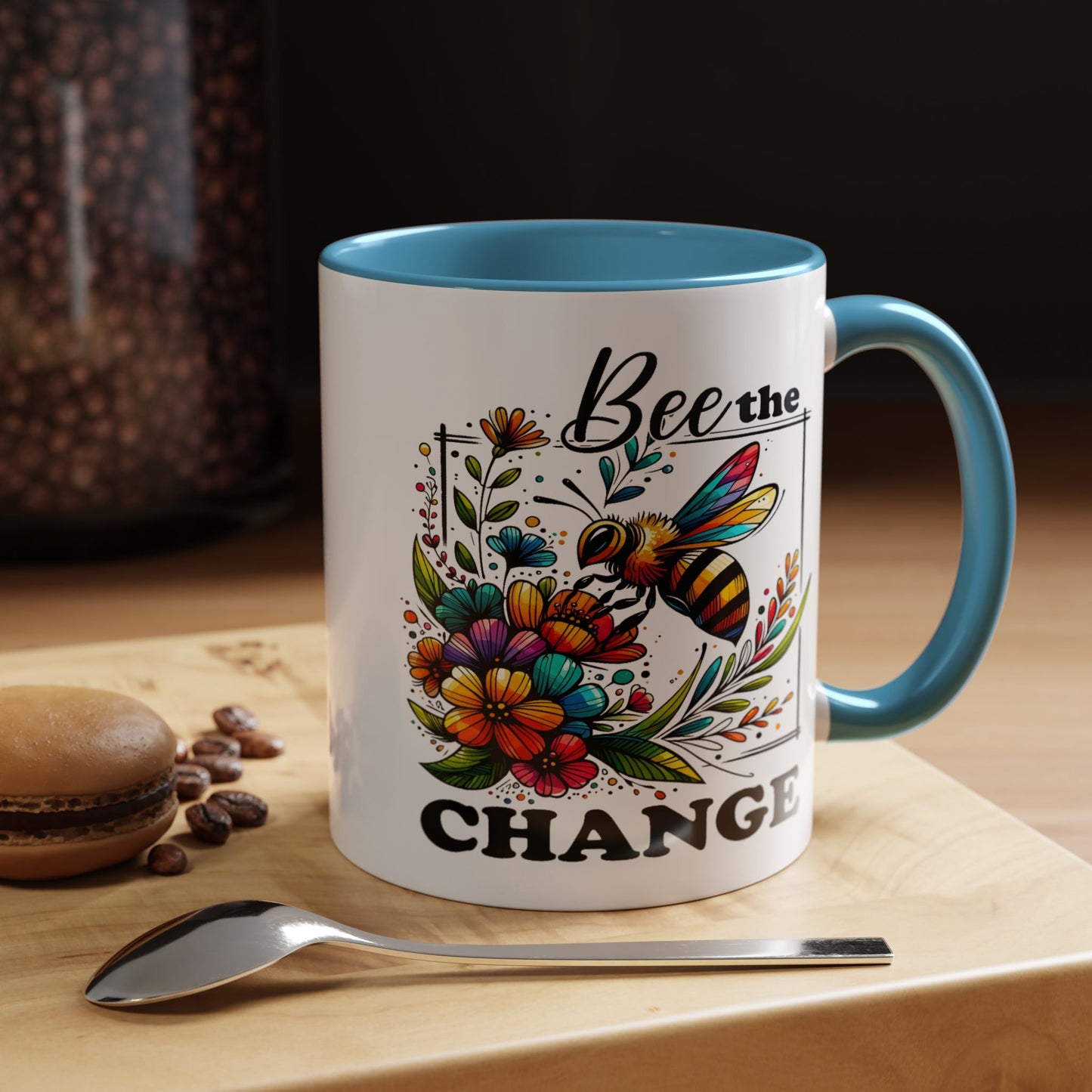 Motivation Mug - Bee The Change