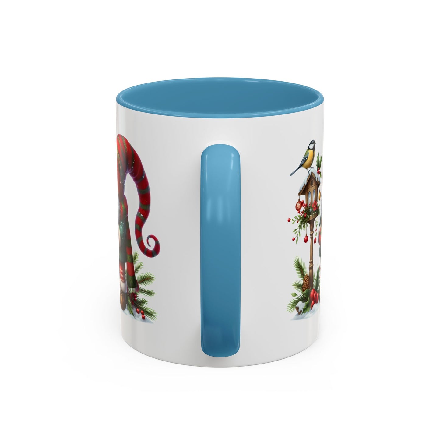 Christmas Mug - Gnome and Birdhouse