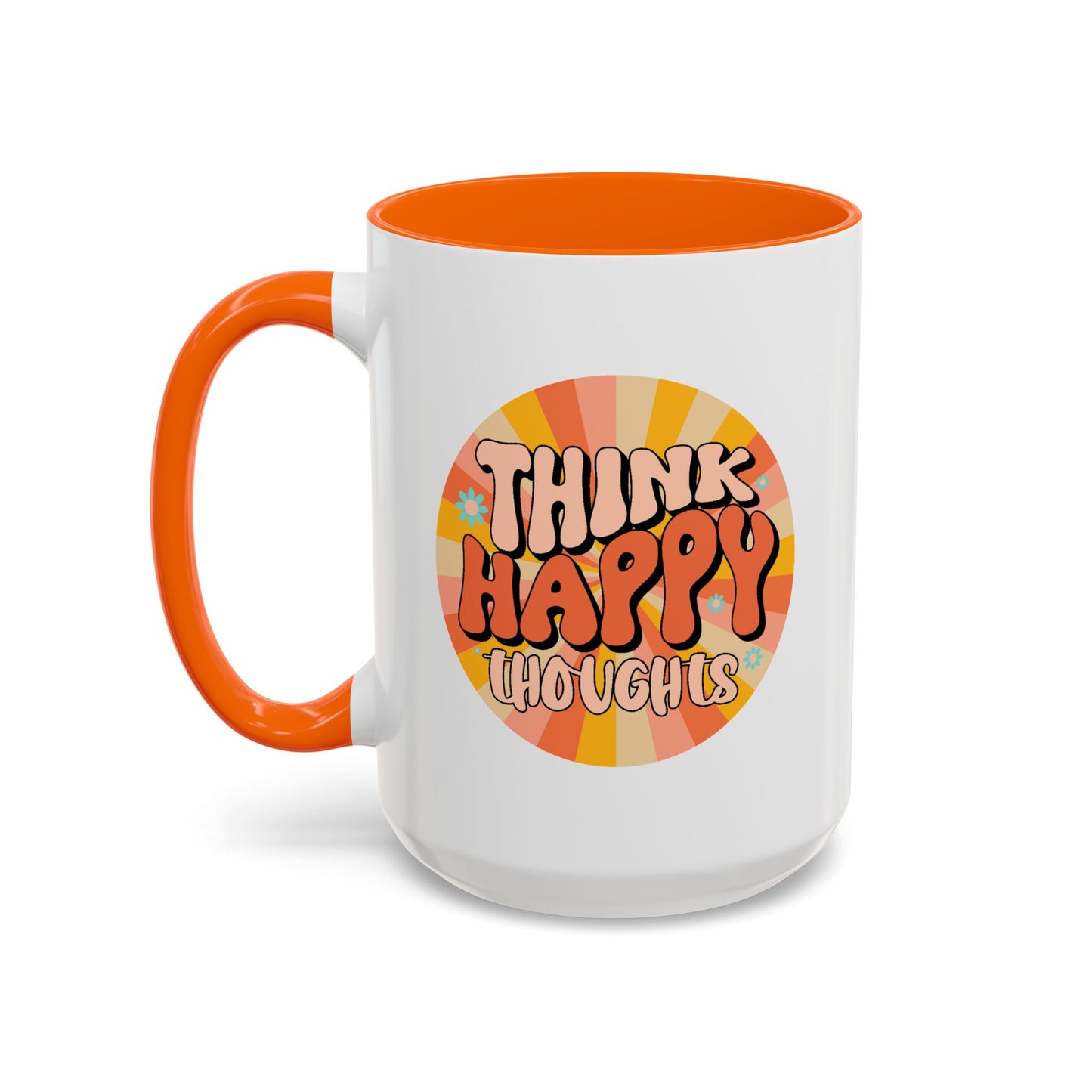 Wellness Mug - Think Happy Thoughts Hippie