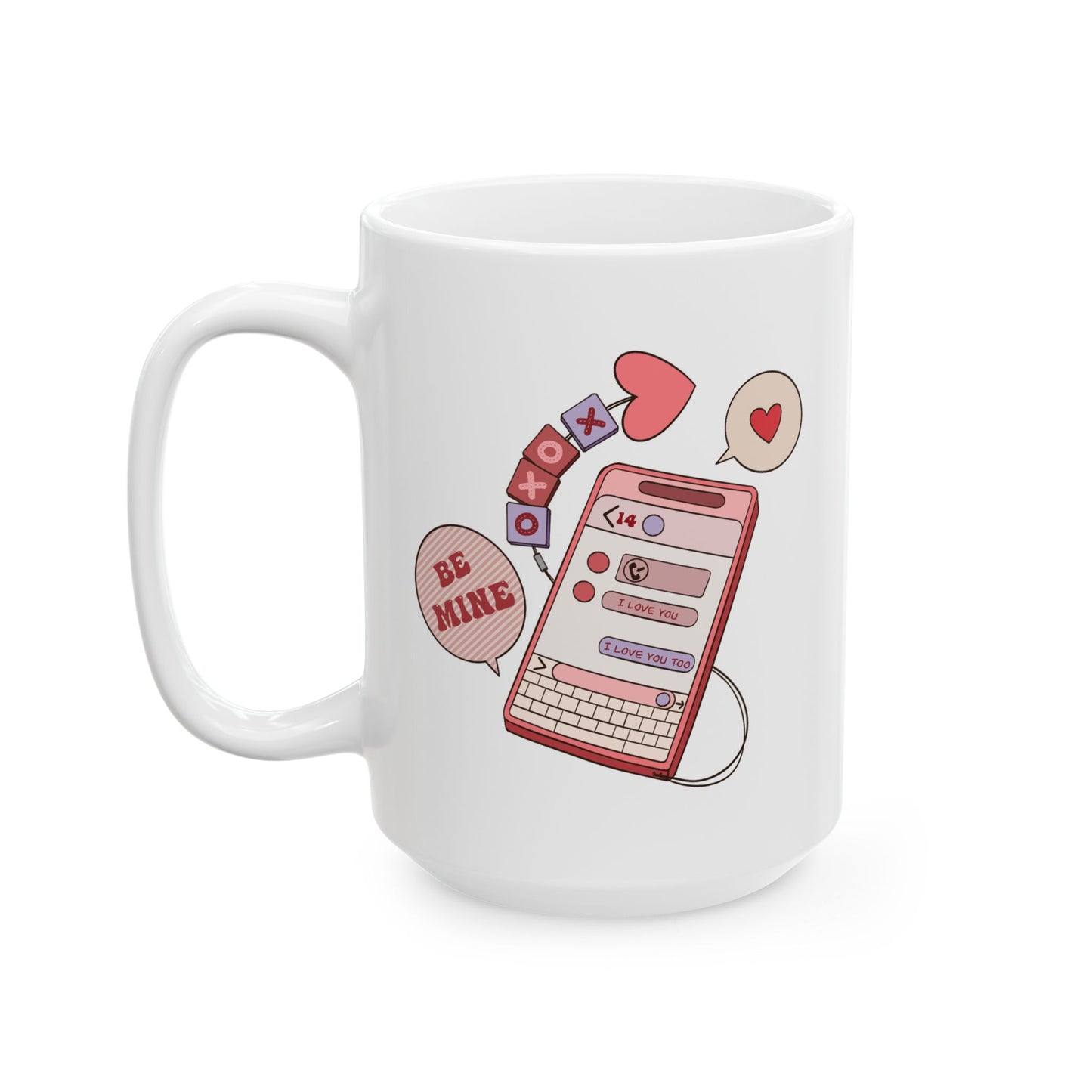 Anniversary Mug - Be Mine I Love You