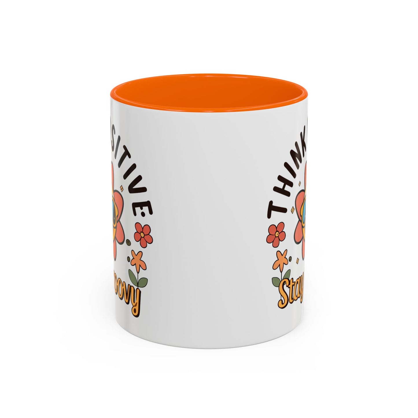 Wellness Mug - Think Positive Stay Groovy