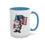 4th of July Mug - American Gnome 4