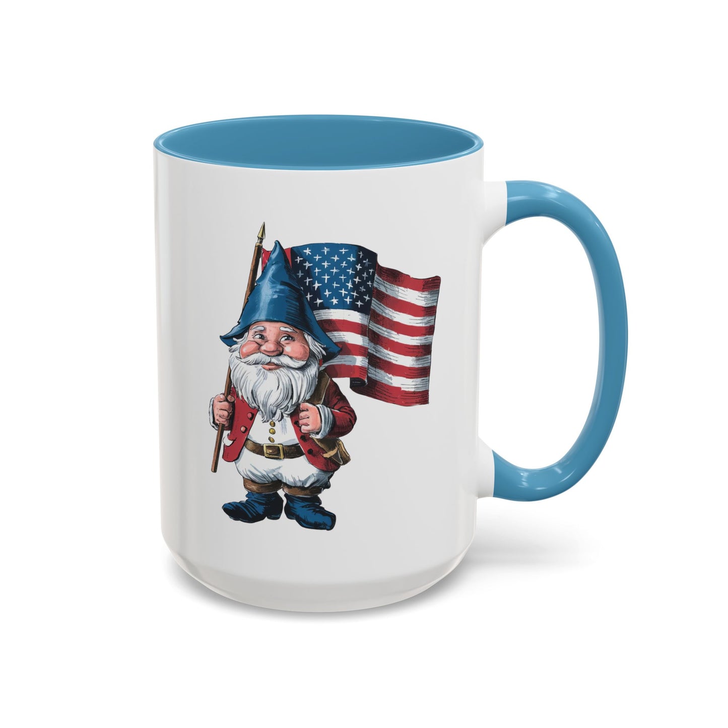 4th of July Mug - American Gnome 4