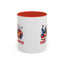 4th of July Mug - Peace Love America