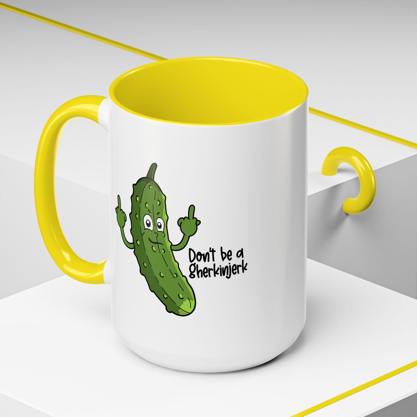 Adult Mug - Don't Be A Gherkinjerk