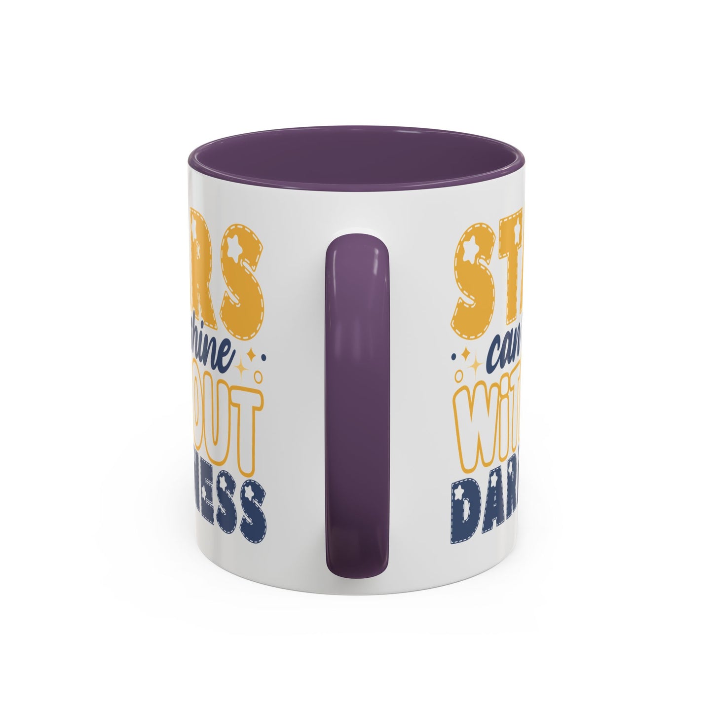 Motivation Mug - Stars Can't Shine Without Darkness