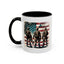 4th of July Mug - Soldiers American Flag