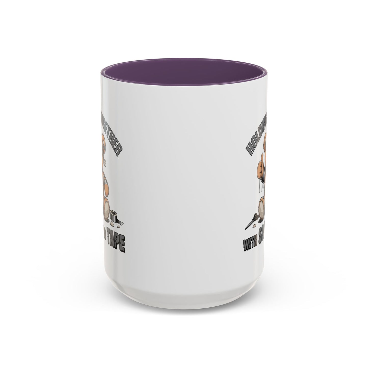 Humor Mug - Holding It Together With Spite & Tape